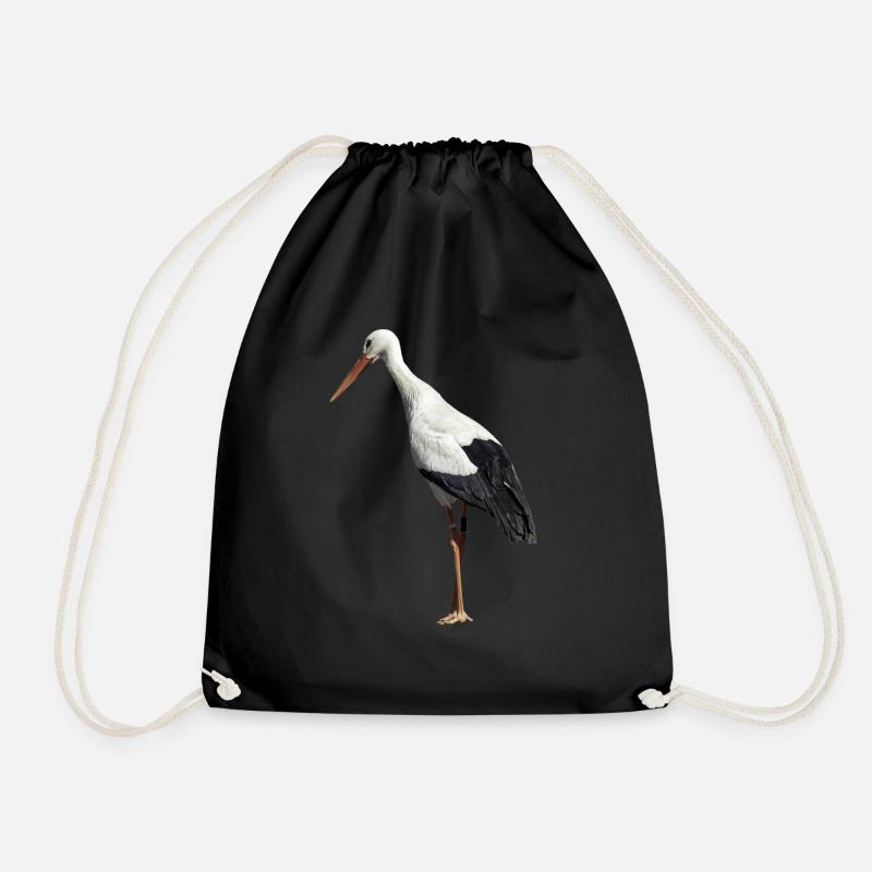 Storch - Turnbeutel - Schwarz