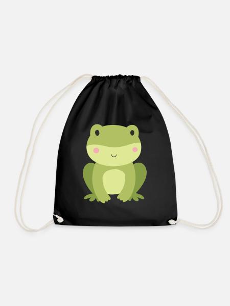 grenouille - Sac de sport léger - noir