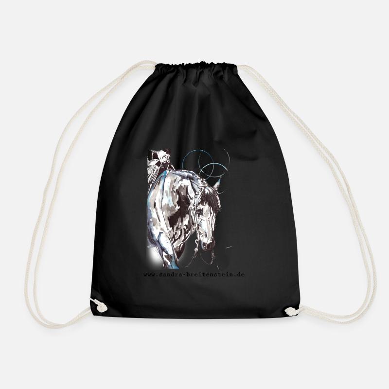 Breitenstein Performance Horses - Drawstring Bag - black