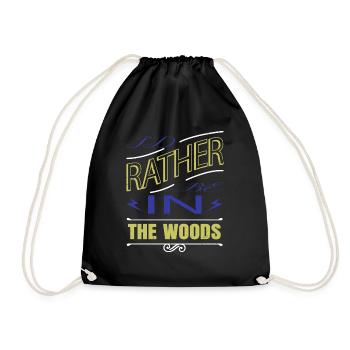 present gift advanture gift best geek america fun - Drawstring Bag - black - Front
