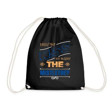 computer baby ireland marine biologist funny quote - Drawstring Bag - black - Front