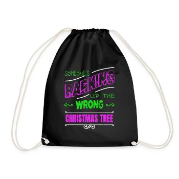 Beagle Lover Cadeau Drôle de Race de Chien de Noël - Sac de sport léger - noir - Devant