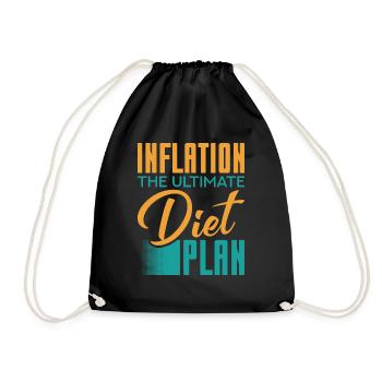 Inflation Le régime ultime - Sac de sport léger - noir - Devant