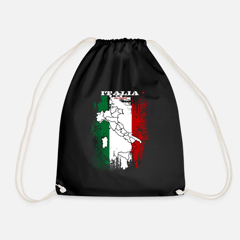 Calabria - Turnbeutel - Schwarz