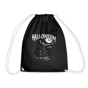 HALLOWEEN-NACHT - Turnbeutel - Schwarz - Vorne