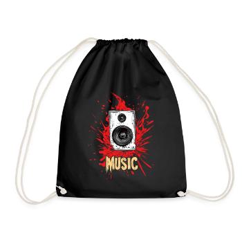 Musik Music Box DJ Club - Sac de sport léger - noir - Devant