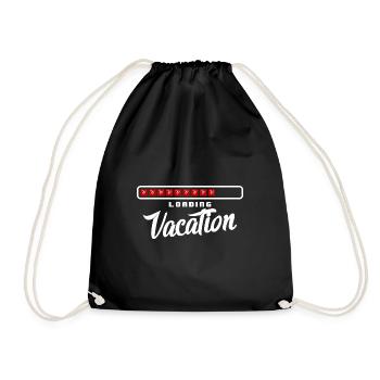 Isle of Man Flagge Triskele Flag of Isle of Man - Drawstring Bag - black - Front