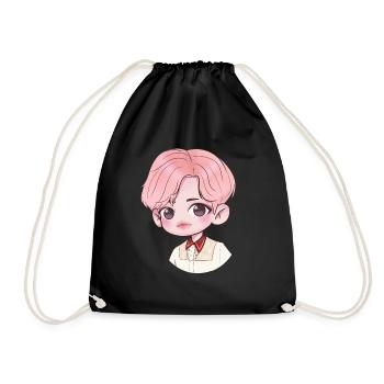 Chibi Jin Blood sweat and tears - Sac de sport léger - noir - Devant