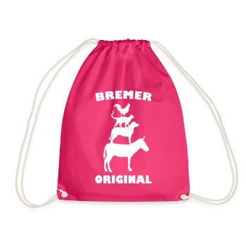 Musiciens de Brême - Sac de sport léger - fuchsia - Devant