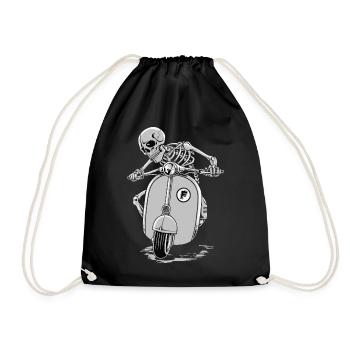 Moto Skull - Sac de sport léger - noir - Devant