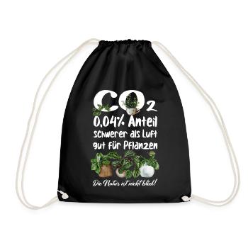 CO2 - Turnbeutel - Schwarz - Vorne