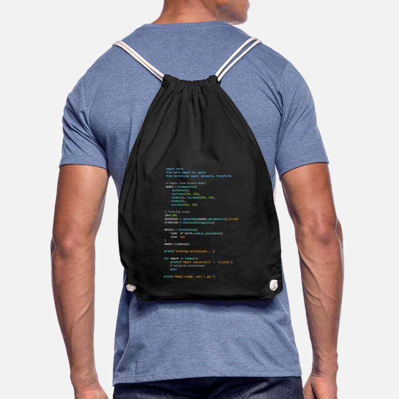 Programmer Humor - Developer Logic and Technology Drawstring Bag