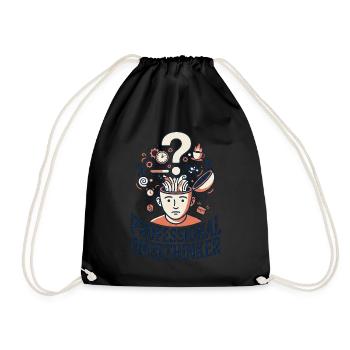 Penseur professionnel - Sac de sport léger - noir - Devant
