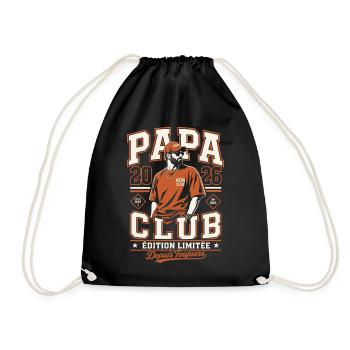 Papa Club Édition Limitée 2026 - Sac de sport léger - noir - Devant