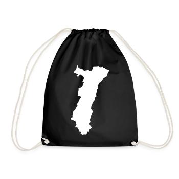 Alsace T-Shirt Cadeau Humour - Sac de sport léger - noir - Devant
