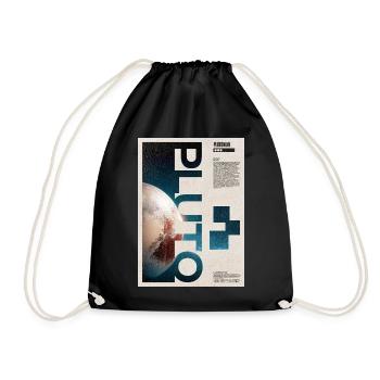 Plutonian Orbit Poster - Turnbeutel - Schwarz - Vorne