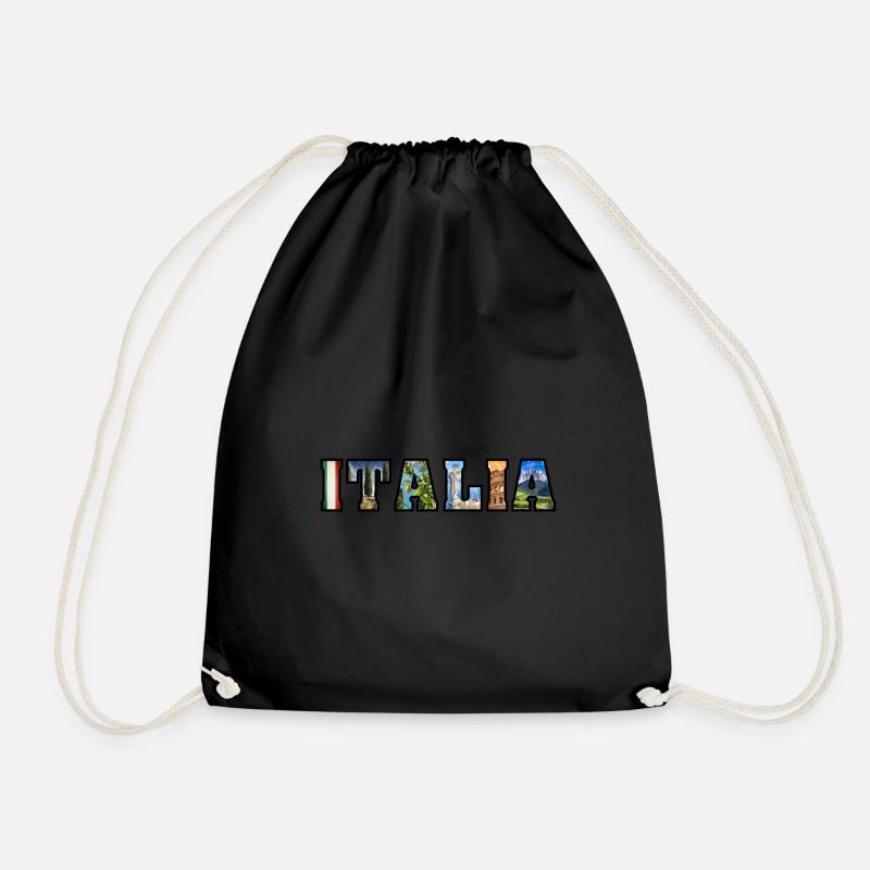 Italia Design - Turnbeutel - Schwarz