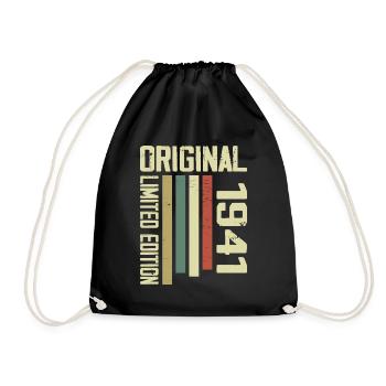 Retro 1941 cadeau 83e anniversaire Vintage 1941 - Sac de sport léger - noir - Devant
