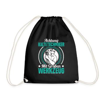 Outil de construction de système de réfrigération de technicien de réfrigération pour - Sac de sport léger - noir - Devant