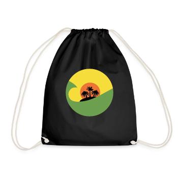 Cascara Liberation Front CLF Water - Drawstring Bag - black - Front