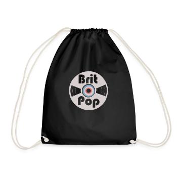 britpop - Sac de sport léger - noir - Devant