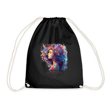 La magie de la féminité - Sac de sport léger - noir - Devant