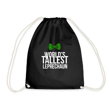 La plus grande fête du jour de la Saint-Patrick de lutin au monde - Sac de sport léger - noir - Devant