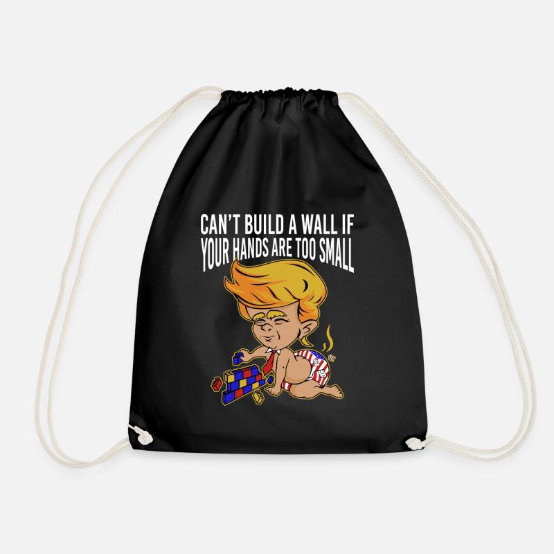  Quote Graphic Bestsellers - Drawstring Bag - black