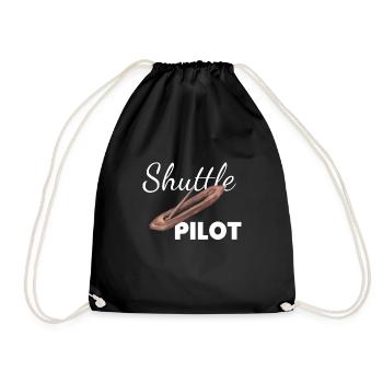 Pilote de navette Weaving Weaving Weaving Weaving - Sac de sport léger - noir - Devant