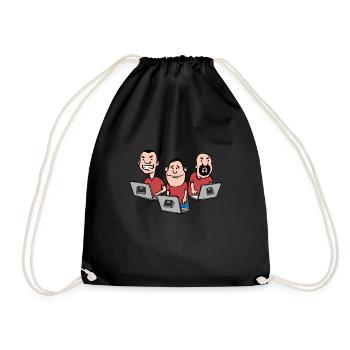 Ctrl alt del hack ordinateur informaticien - Sac de sport léger - noir - Devant