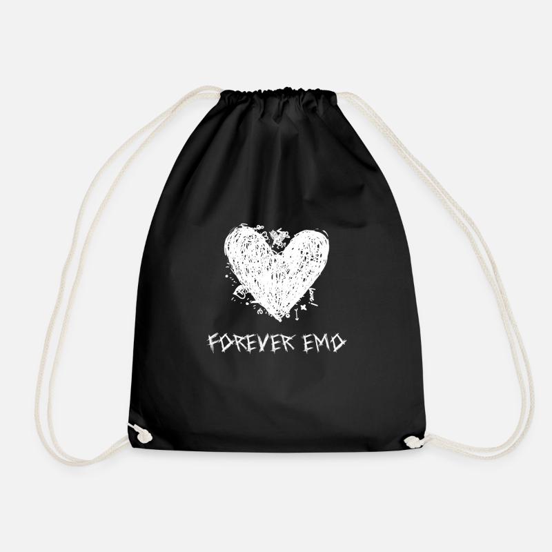 Forever Emo Emotional - Turnbeutel - Schwarz