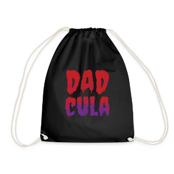 Dadcular Père Vampire Vampire Halloween - Sac de sport léger - noir - Devant