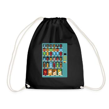 Distributeurs automatiques de boissons - Sac de sport léger - noir - Devant