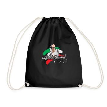 Italien Italie Italien - Sac de sport léger - noir - Devant
