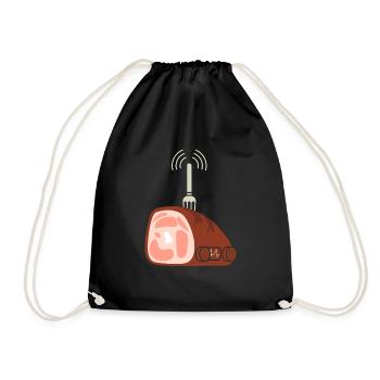Radio amateur Amateur de radio amateur - Sac de sport léger - noir - Devant