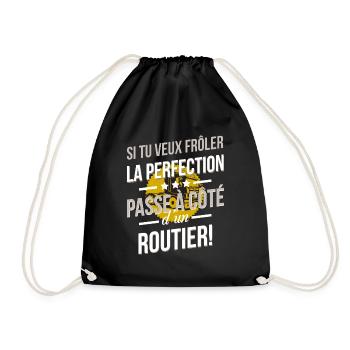 Routier - La perfection - Sac de sport léger - noir - Devant