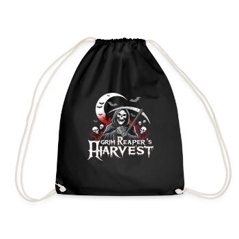 Harvest Grim Reaper - Drawstring Bag - black - Front