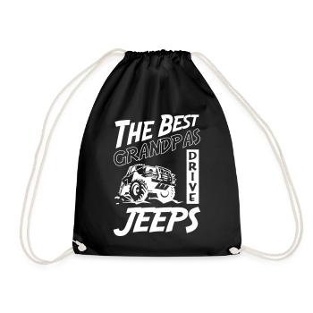 Les meilleurs grands-pères conduisent des jeeps - Sac de sport léger - noir - Devant