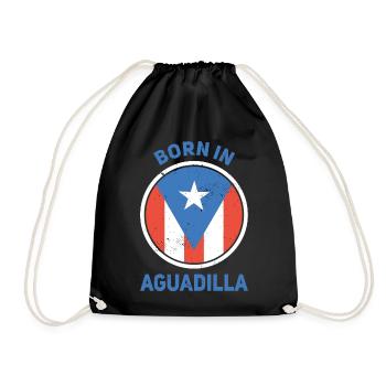 Aguadilla - Drawstring Bag - black - Front