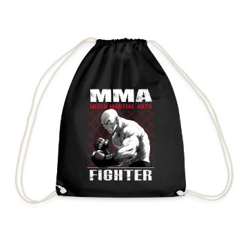 MMA Fighter 2 – Chemise d’anime - Sac de sport léger - noir - Devant
