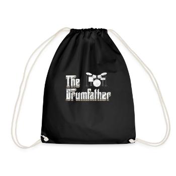 Drummer Drummer The Drumfather - Drawstring Bag - black - Front