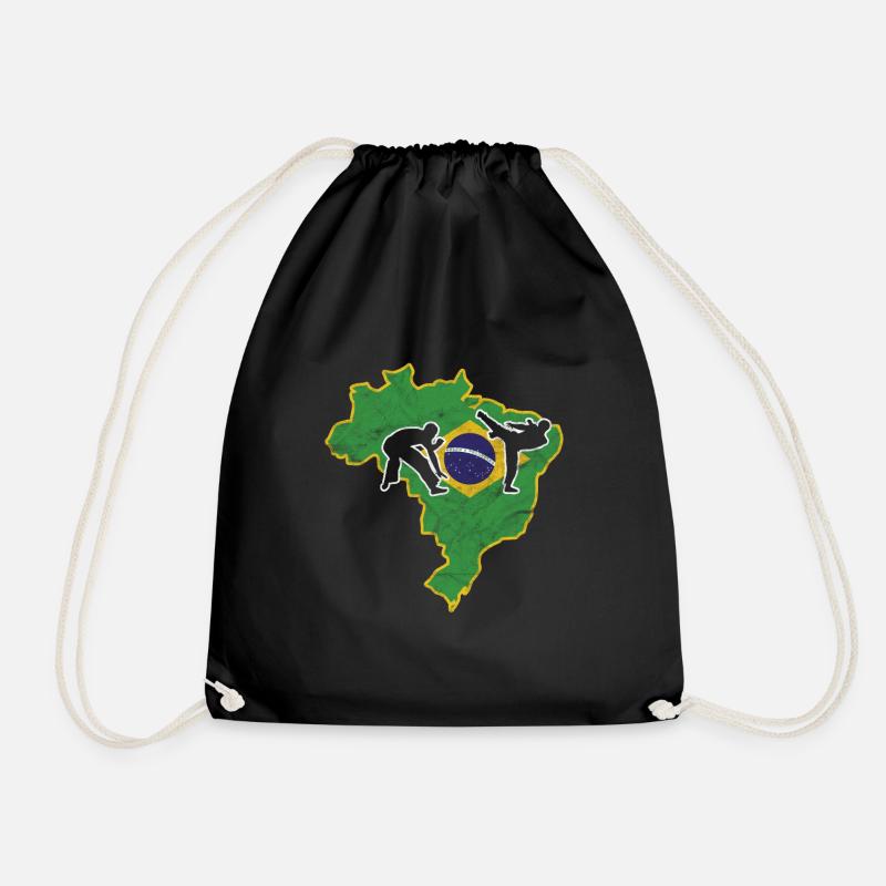 Capoeira Brésil - Sac de sport léger - noir