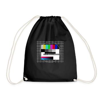 Témoignage costume rétro des années 80 - Sac de sport léger - noir - Devant