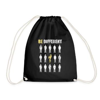 Les saxophones sont différents - Sac de sport léger - noir - Devant