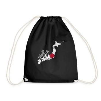 Judo Japon Arts Martiaux - Sac de sport léger - noir - Devant