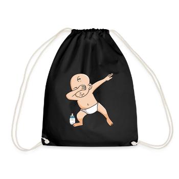 Tamponner bébé - Sac de sport léger - noir - Devant
