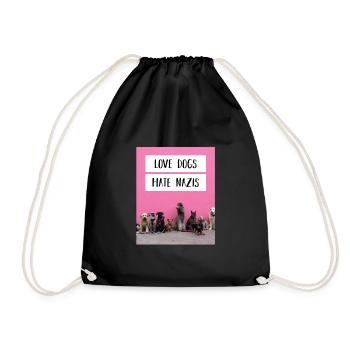 Dire anti-nazi - Sac de sport léger - noir - Devant