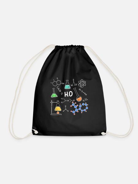 Physiker Physik Schüler Lehrer Geschenkidee - Turnbeutel - Schwarz