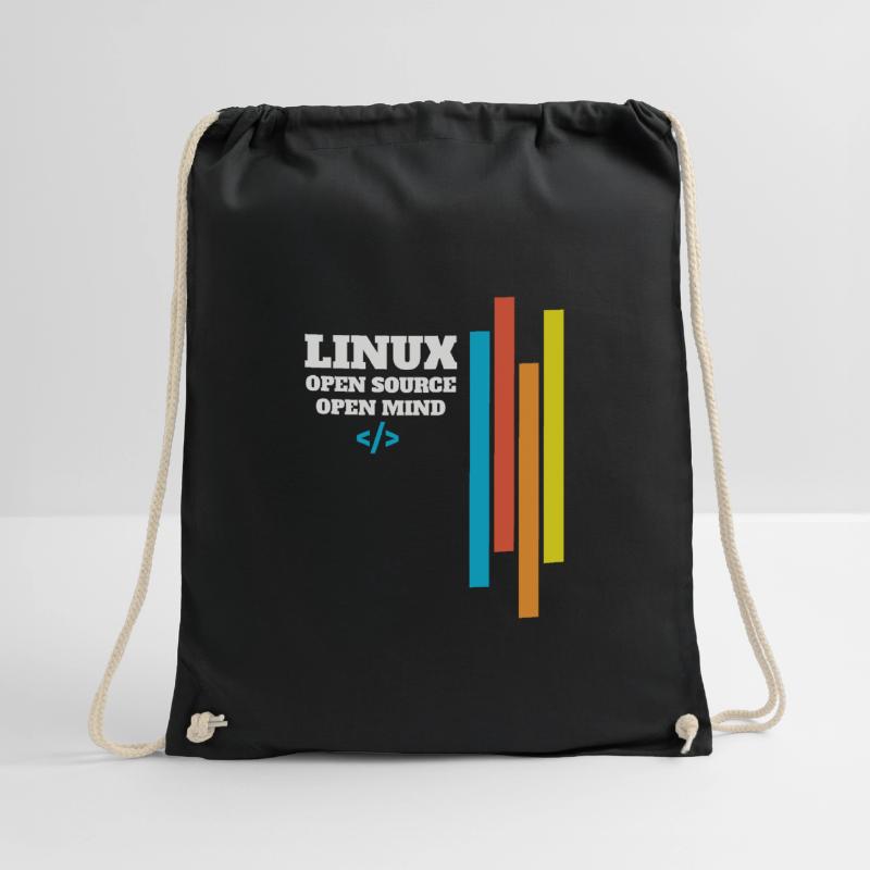 Linux Programmierer Administrator Geschenk Turnbeutel