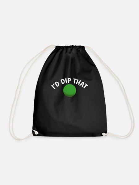 Dodgeball - Turnbeutel - Schwarz